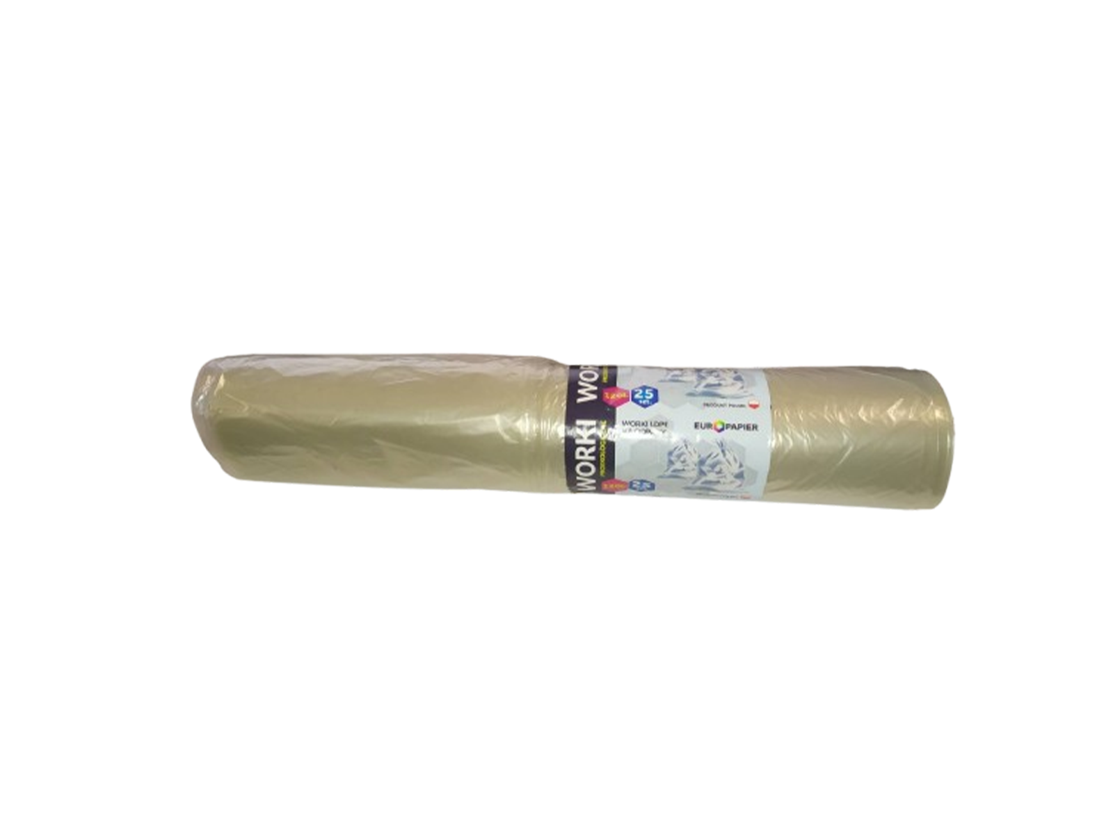 Worki na śmieci 160L LDPE Bezbarwne 10 szt. EP